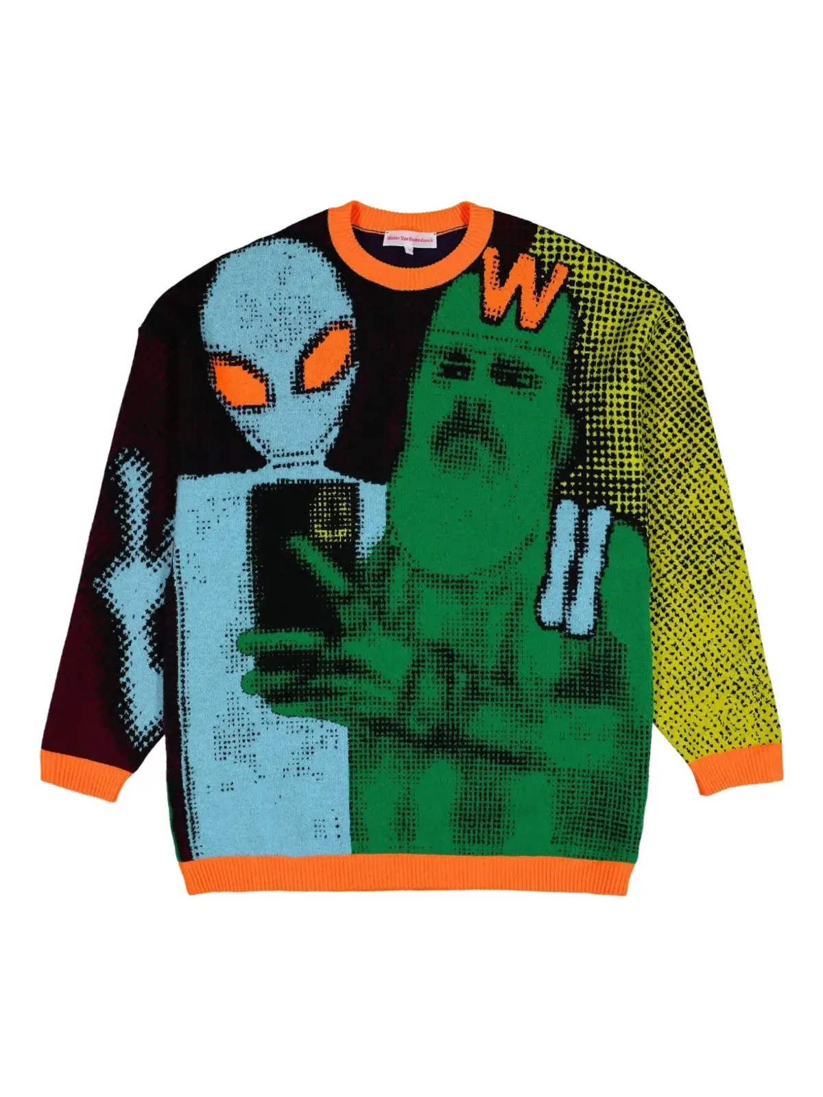 Walter Van Beirendonck We Come In Peace ジャンパー - 画像1
