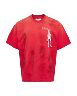 Doublet Wastereducing Algorithm スケルトン Tシャツ - サムネイル1