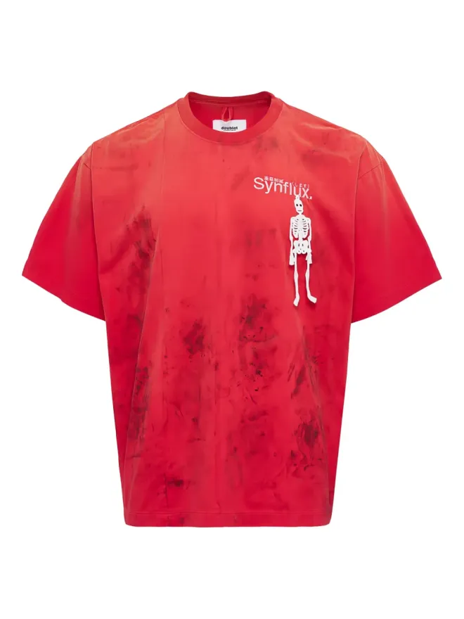 doublet Doublet Wastereducing Algorithm スケルトン Tシャツの商品画像