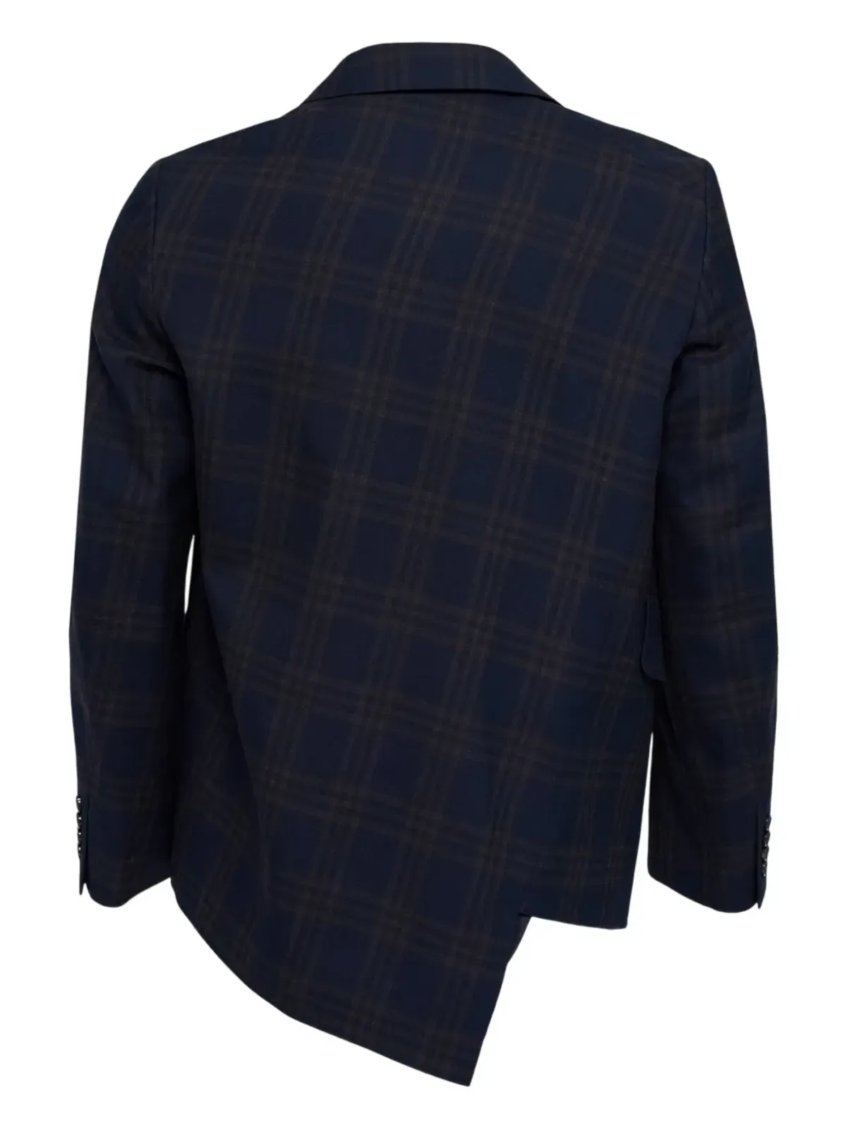 Comme des Garçons Homme Deux チェック柄ジップジャケット - 画像2
