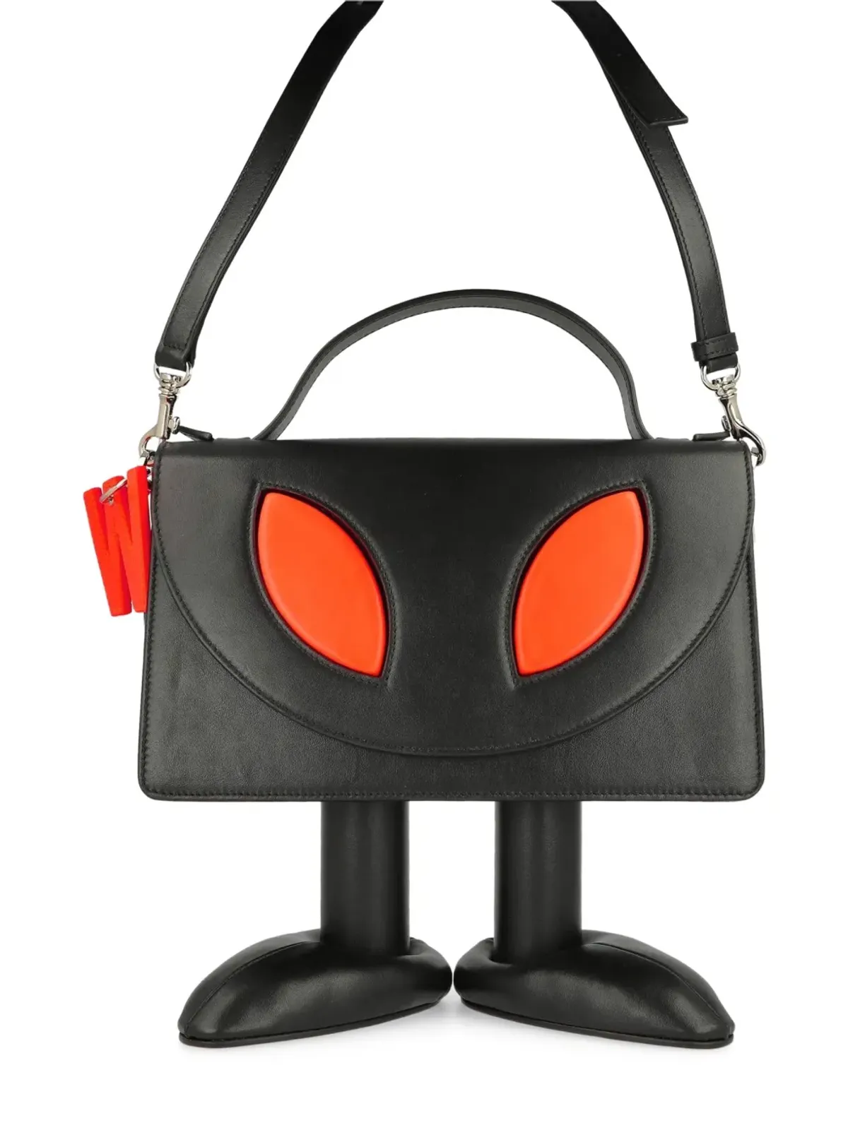 Walter Van Beirendonck エイリアンレザー トートバッグ - 画像4