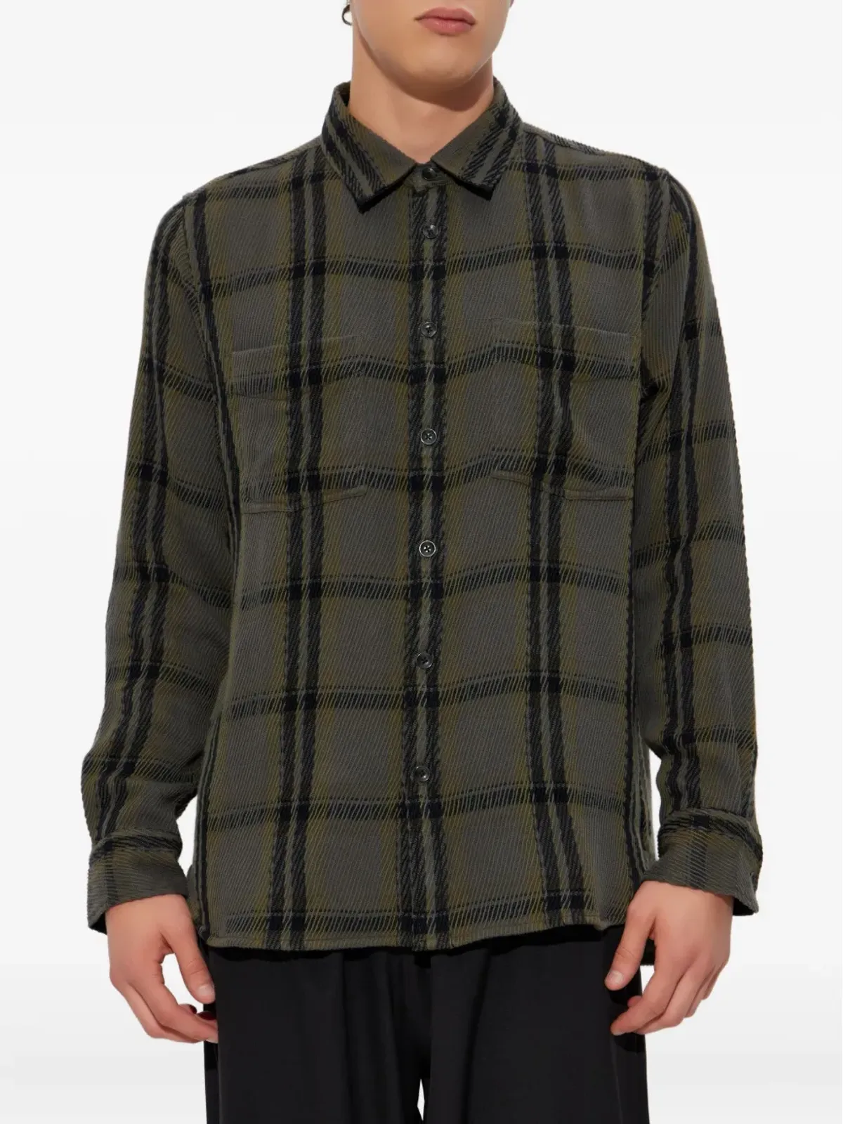 rag & bone チェック柄ポケットシャツ - 画像3