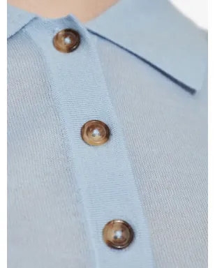 rag & bone ボタン付きポロトップ - サムネイル5