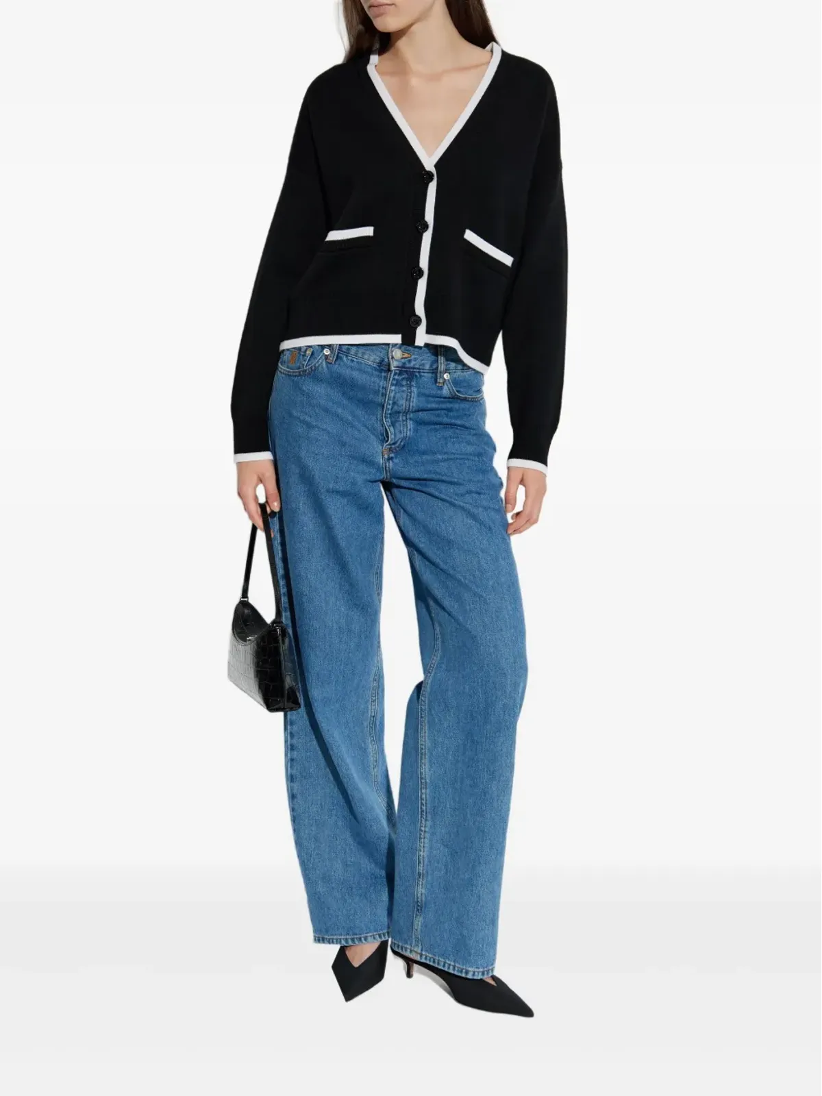 Kate Spade Vネック ウール カーディガン - 画像2