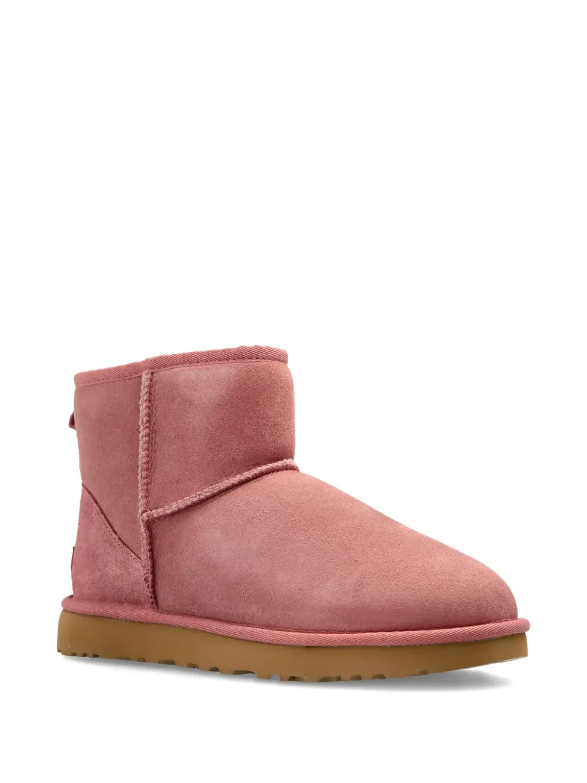 UGG クラシック ミニ II スエード ブーツ ピンク - 画像2
