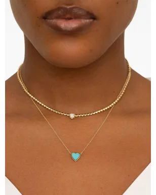 Jennifer Meyer 18K イエローゴールド テニス ダイヤモンド ネックレス - サムネイル2