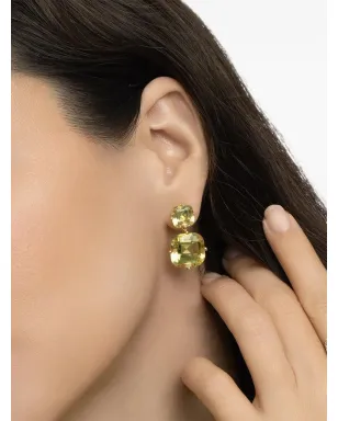 Goshwara 18K イエローゴールド Gossip Lemon Quartz イヤリング - サムネイル4
