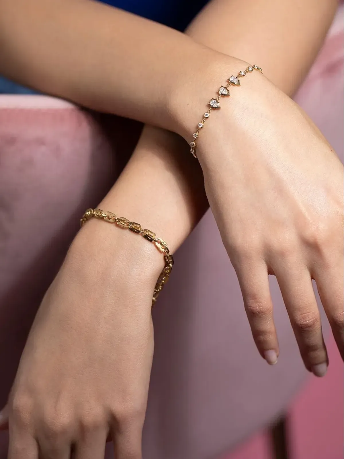 Jade Trau 18Kイエローゴールド アレクサンドル ブレスレット - 画像3