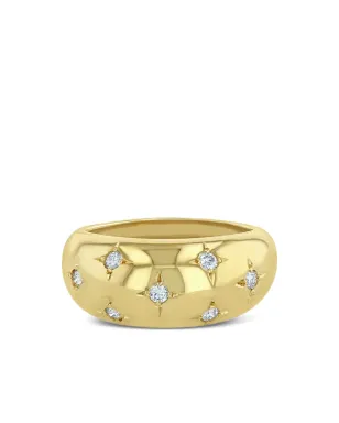Zoë Chicco 14K イエローゴールド アウラ ダイヤモンド リング - サムネイル1