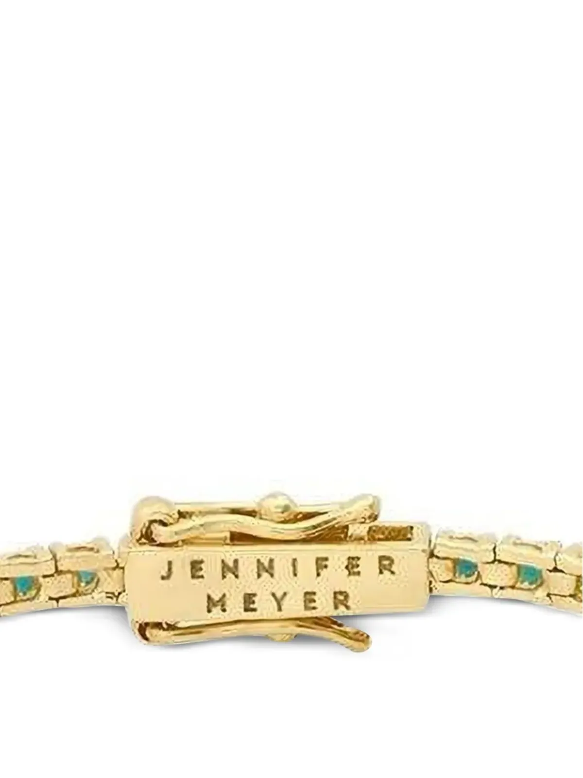 Jennifer Meyer 18K イエローゴールド テニスブレスレット - 画像2