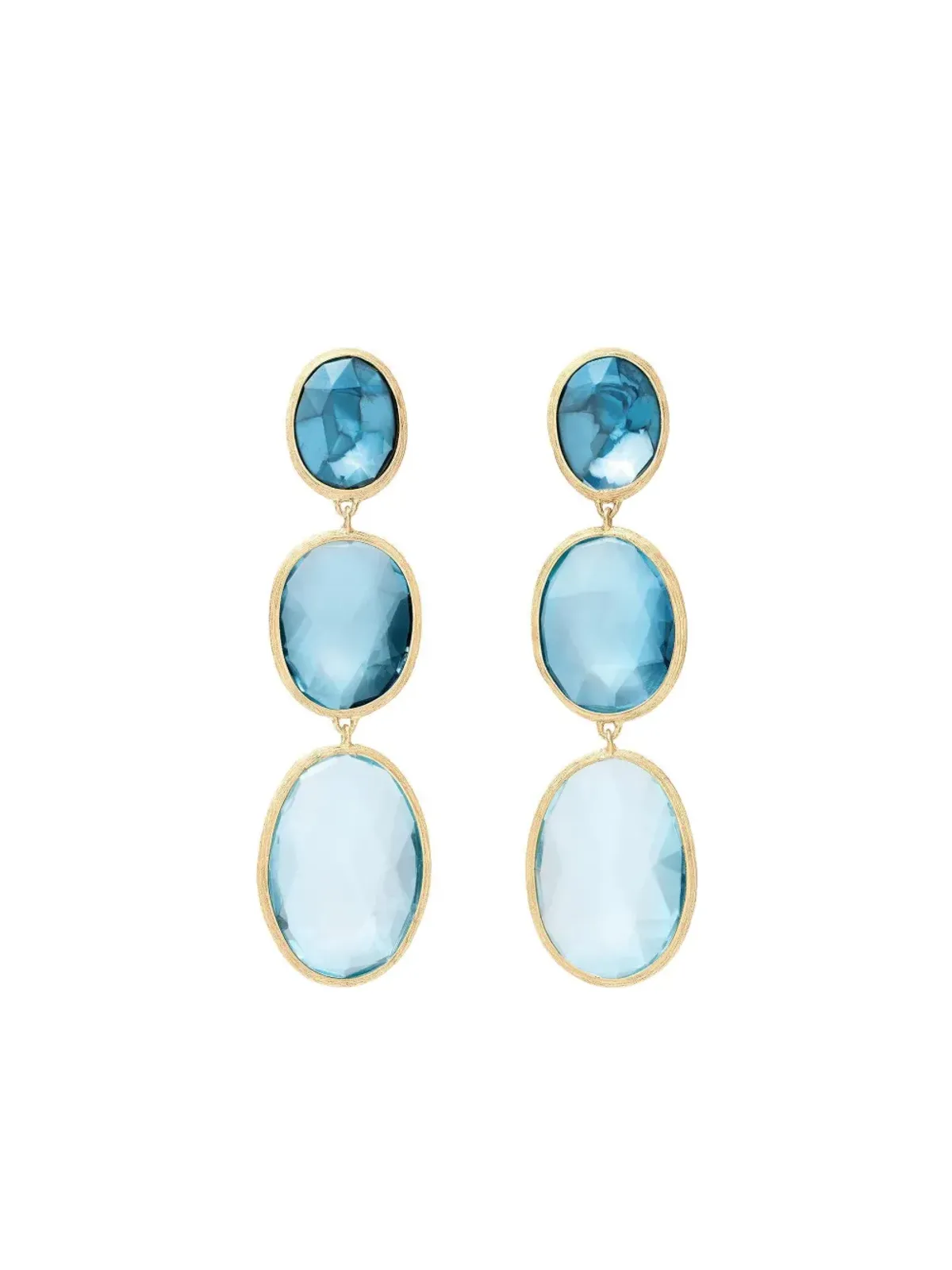 Marco Bicego Lunaria トパーズ イヤリング - 画像1
