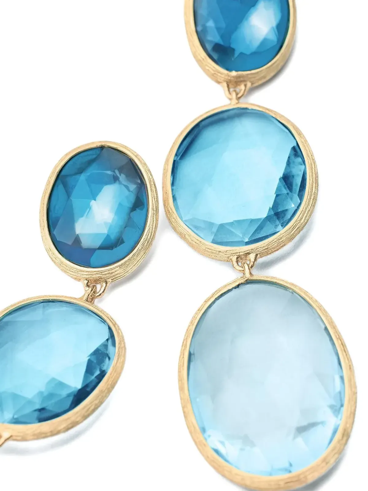 Marco Bicego Lunaria トパーズ イヤリング - 画像3