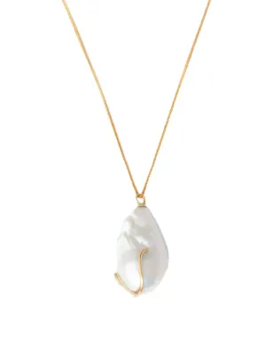 YI Collection 18ktイエローゴールド金継ぎネックレス - サムネイル3