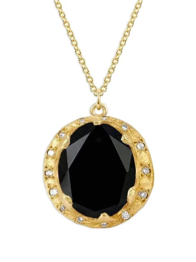 Logan Hollowell Logan Hollowell 14kt イエローゴールド クイーンオニキス ネックレスの商品画像