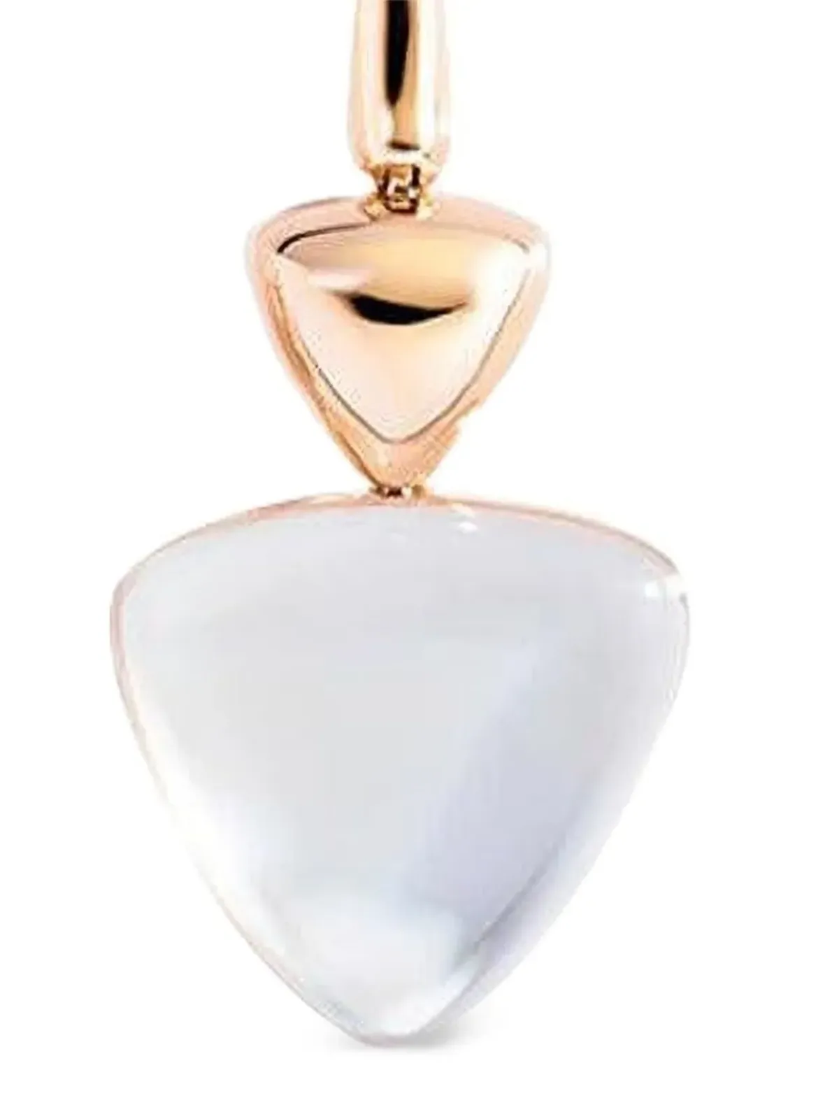VHERNIER 18Kローズゴールド マザーオブパール ピアス - ピンク - 画像2