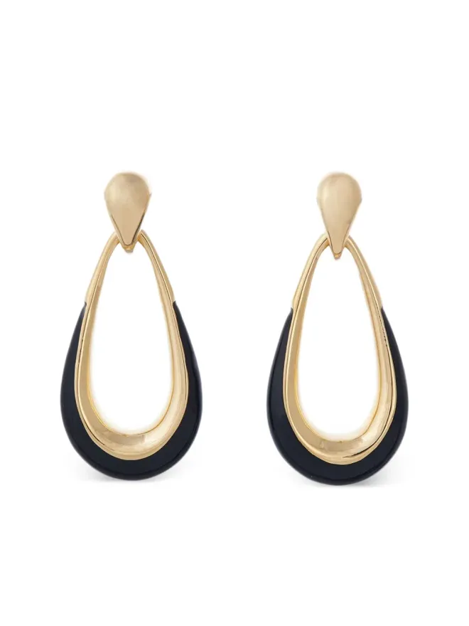 Sidney Garber Sidney Garber 18K イエローゴールド エナメル ドロップイヤリングの商品画像