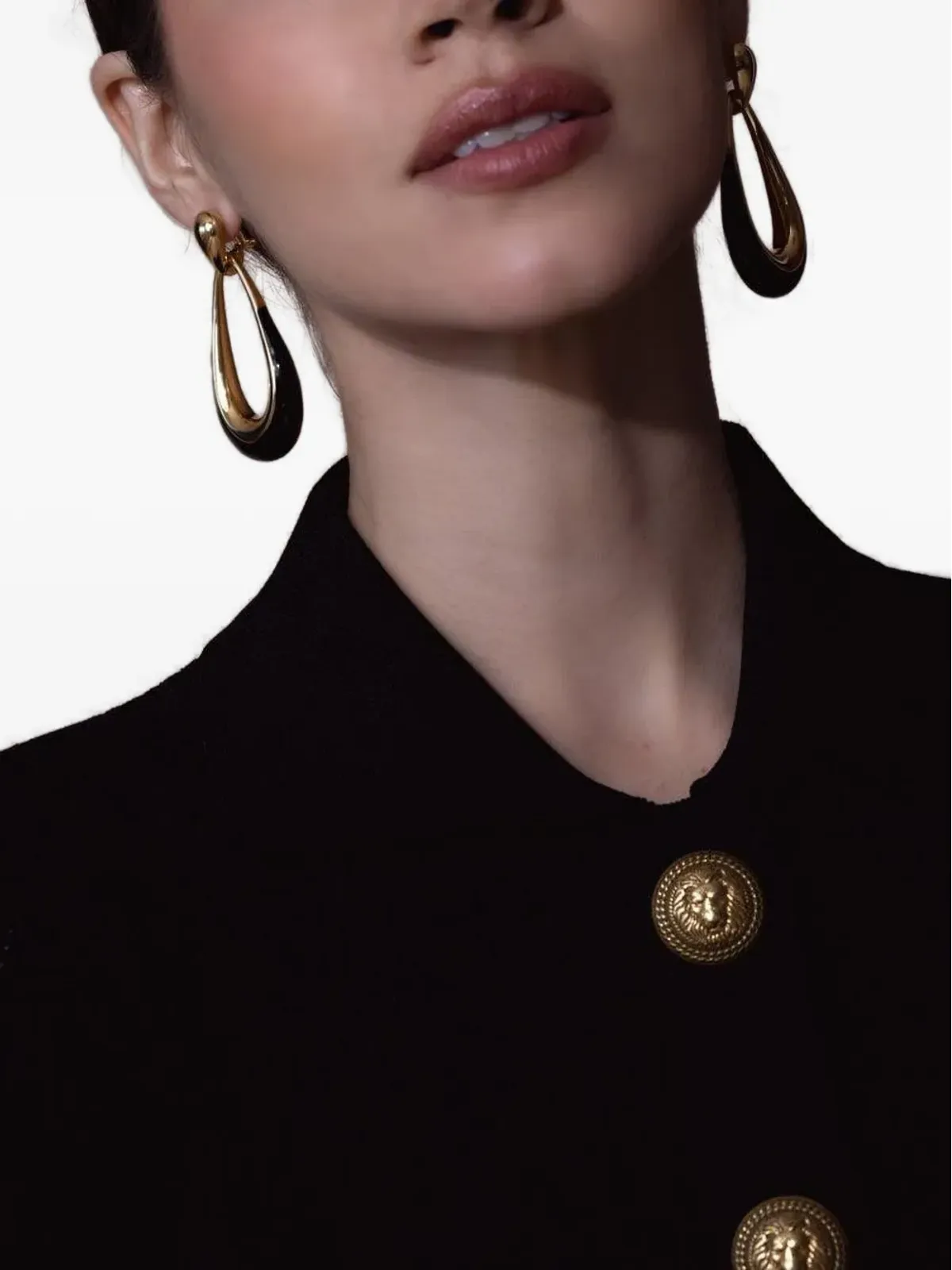 Sidney Garber 18K イエローゴールド エナメル ドロップイヤリング - 画像2