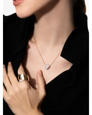VHERNIER 18K ローズゴールド Freccia ダイヤモンド ネックレス - サムネイル4
