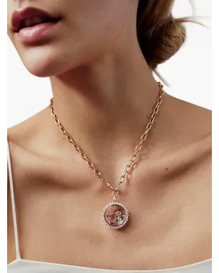 Loquet 18K イエローゴールド イービルアイ ネックレス - サムネイル2