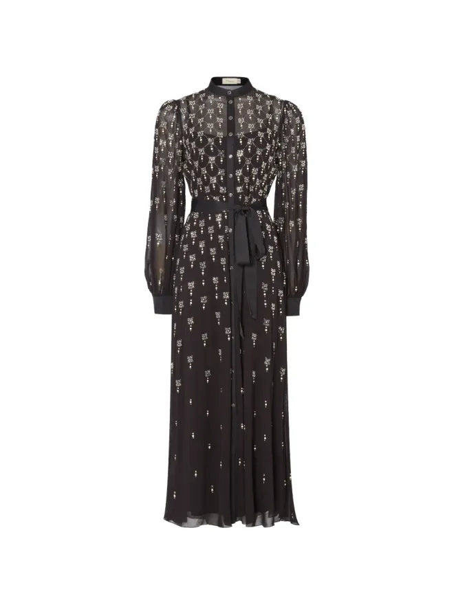 Temperley London Temperley London ボタン付き装飾マキシドレスの商品画像
