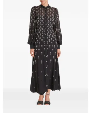 Temperley London ボタン付き装飾マキシドレス - サムネイル2
