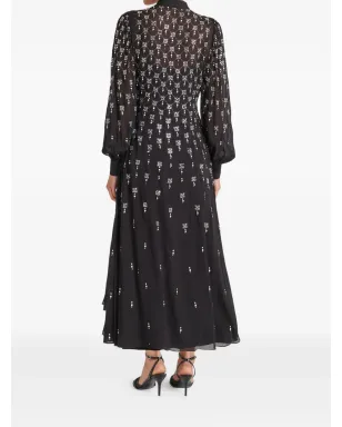 Temperley London ボタン付き装飾マキシドレス - サムネイル3