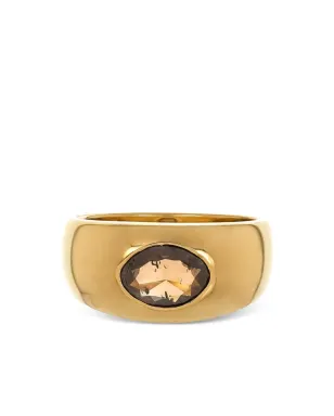 NIMO WITH LOVE 18K イエローゴールド サファイア リング - サムネイル1