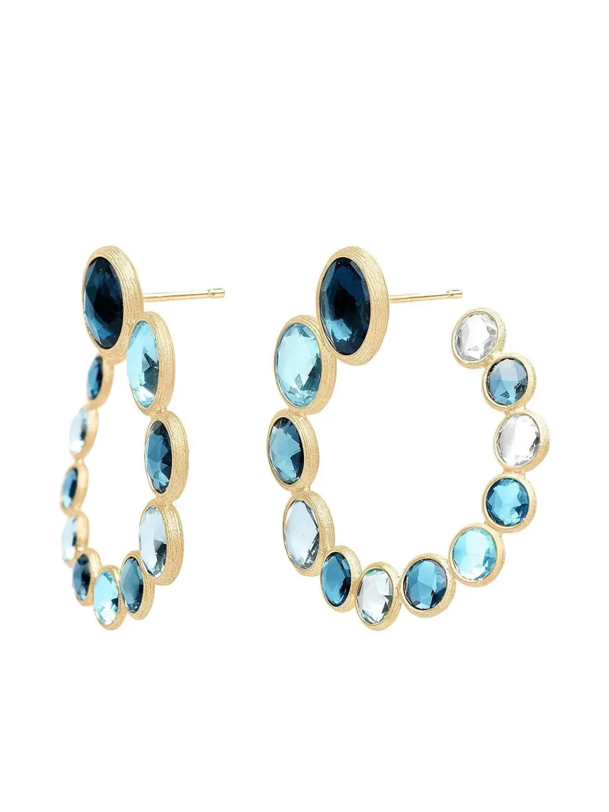 Marco Bicego 18K イエローゴールド ステートメントピアス - 画像5