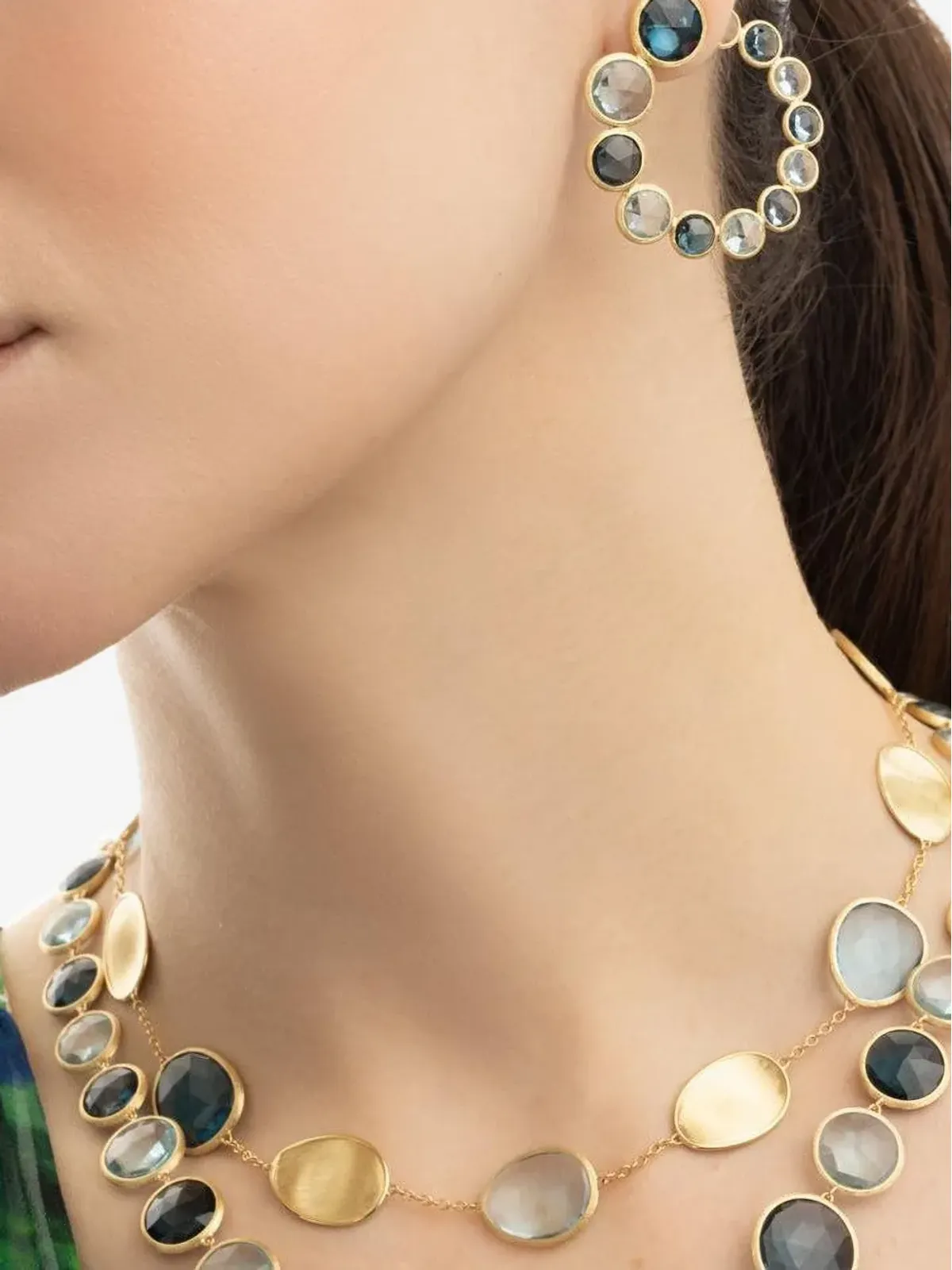 Marco Bicego 18K イエローゴールド ステートメントピアス - 画像2