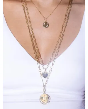 MARISSA DIAMONDS 14K イエローゴールド ミディアム アルバートチェーン ネックレス - サムネイル3