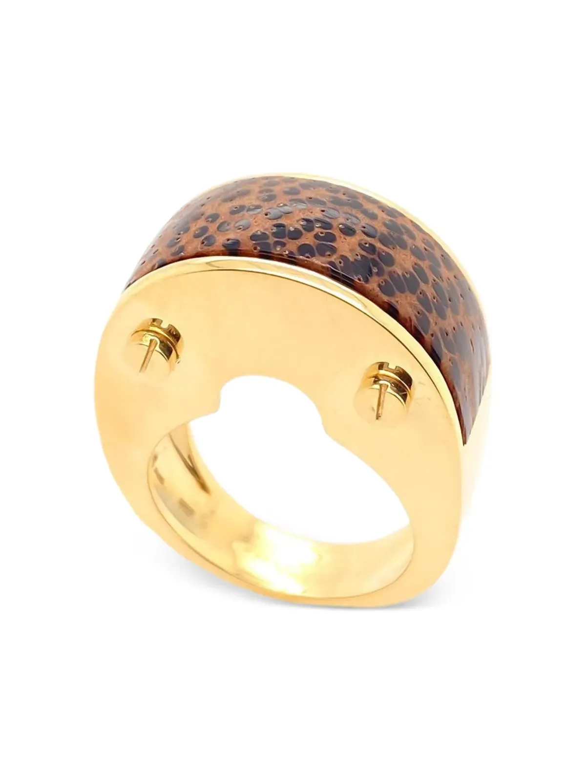 Brooks Brothers 18K yellow gold Salvaggio ring - 画像1