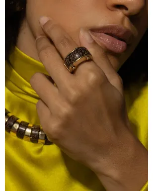 Brooks Brothers 18K yellow gold Salvaggio ring - サムネイル2