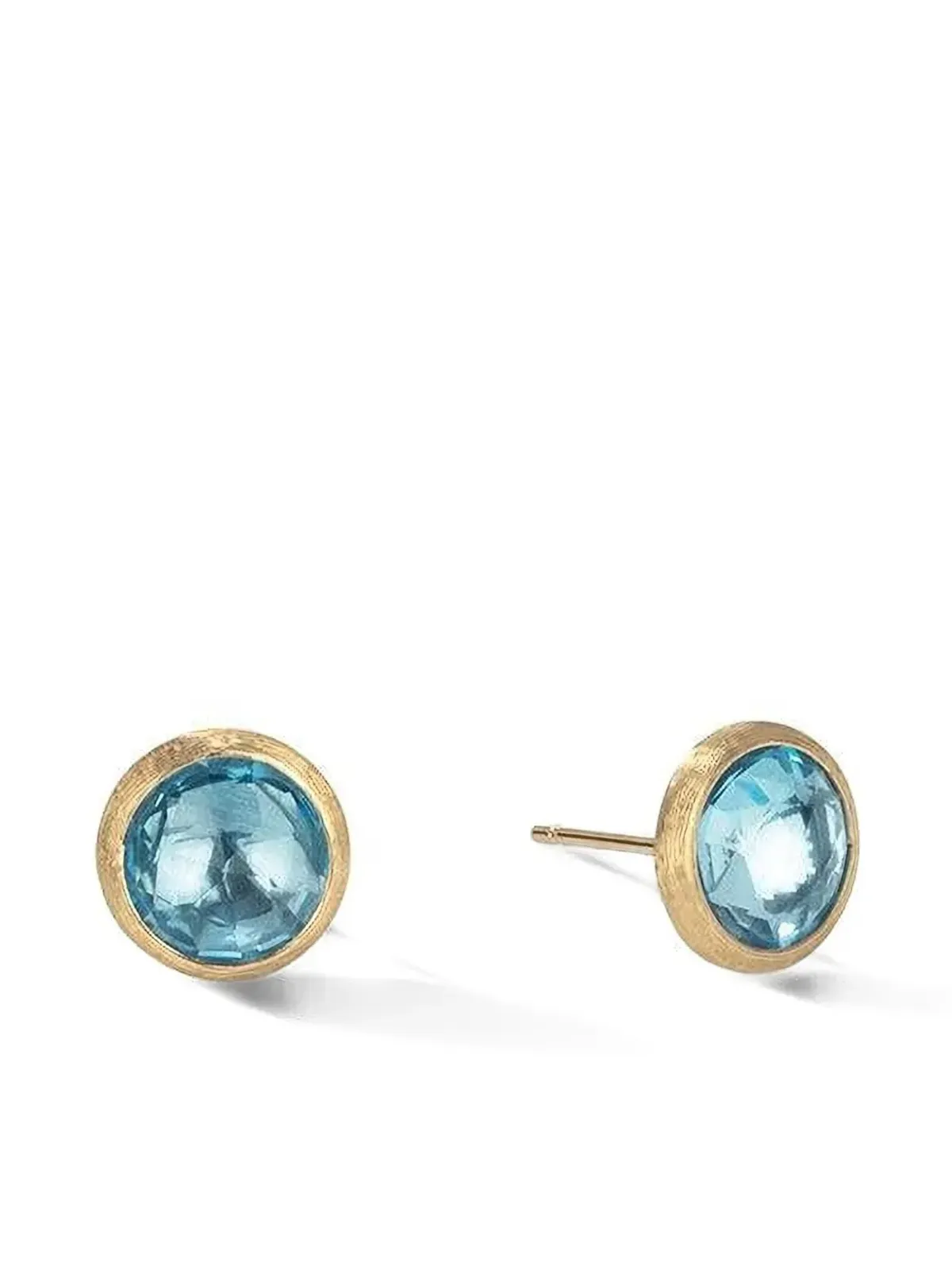 Marco Bicego 18Kイエローゴールド ブルートパーズ ジャイプール イヤリング - 画像3