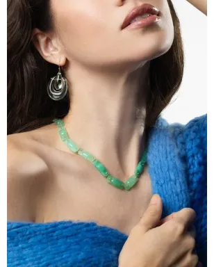 Ten Thousand Things 18K イエローゴールド タイル クリソプレーズ ネックレス - サムネイル4