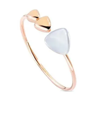 VHERNIER ローズゴールド ロッククリスタル マザーオブパール ブレスレット - サムネイル1