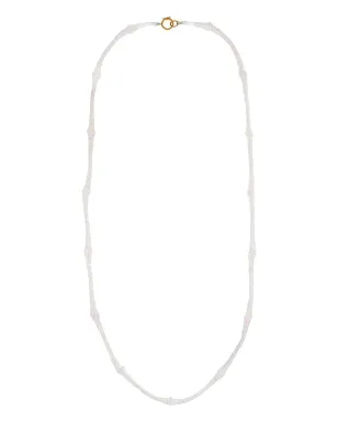 DEVON WOODHILL 18K イエローゴールド ビーズ Rainbow Moonstone ネックレス（ホワイト） - サムネイル1
