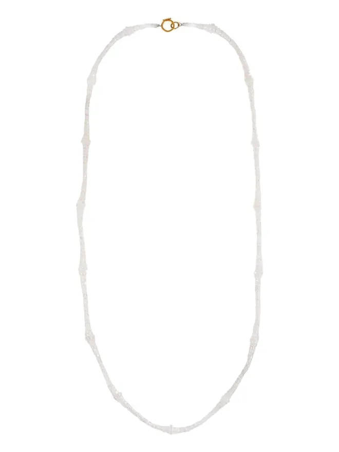DEVON WOODHILL DEVON WOODHILL 18K イエローゴールド ビーズ Rainbow Moonstone ネックレス（ホワイト）の商品画像