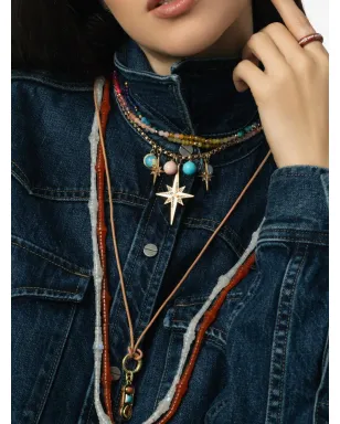 DEVON WOODHILL 18K イエローゴールド ビーズ Rainbow Moonstone ネックレス（ホワイト） - サムネイル2