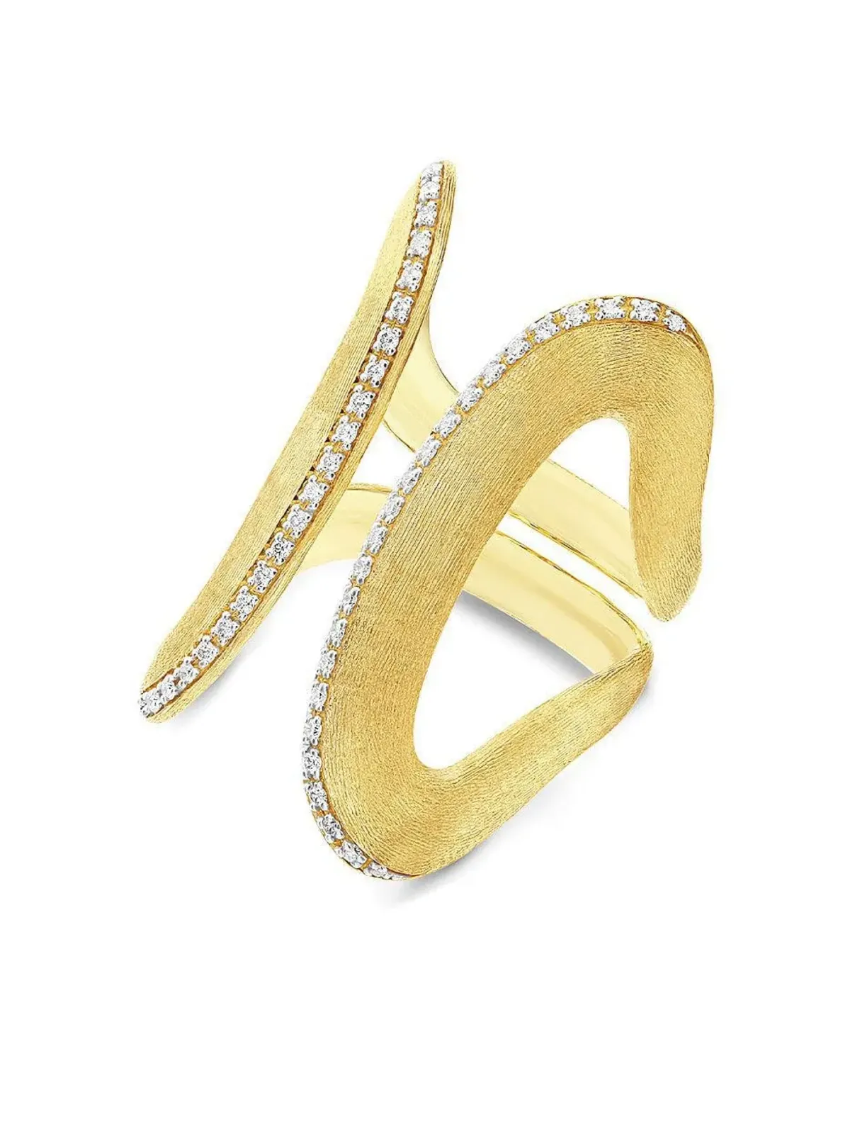 NANIS 18K イエローゴールド リベラ アイコン ダイヤモンド リング - 画像2