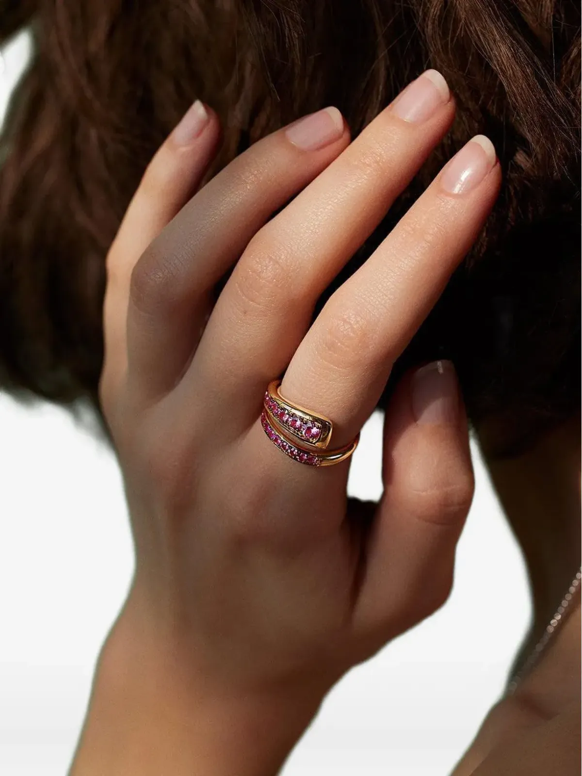 EMILY P. WHEELER 18K イエローゴールド サファイア リング - 画像2