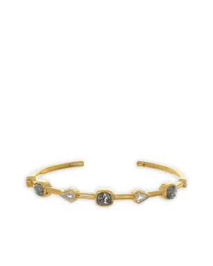 NIMO WITH LOVE 18K イエローゴールド ザ・スタッカー ダイヤモンド ブレスレット - サムネイル1