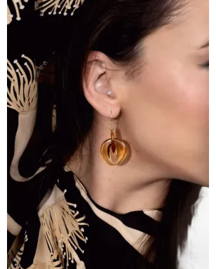 Ten Thousand Things 18K イエローゴールド ピーコックシトリン イヤリング - サムネイル2