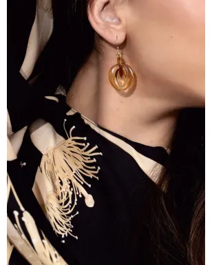 Ten Thousand Things 18K イエローゴールド ピーコックシトリン イヤリング - サムネイル3