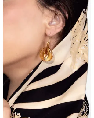 Ten Thousand Things 18K イエローゴールド ピーコックシトリン イヤリング - サムネイル4
