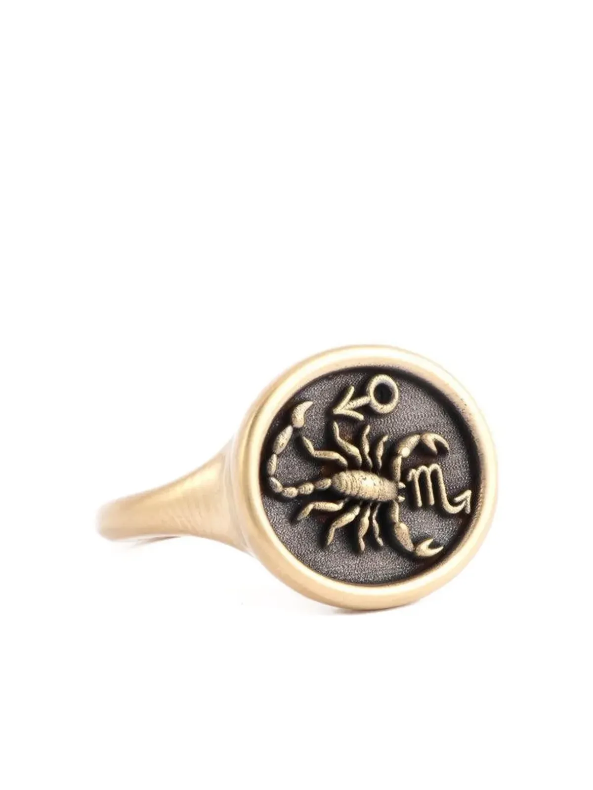 Sylva & Cie 蠍座サインリング 18K イエローゴールド - 画像3