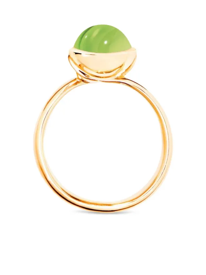 TAMARA COMOLLI TAMARA COMOLLI 18Kイエローゴールド ボタン ペリドット リング - グリーンの商品画像