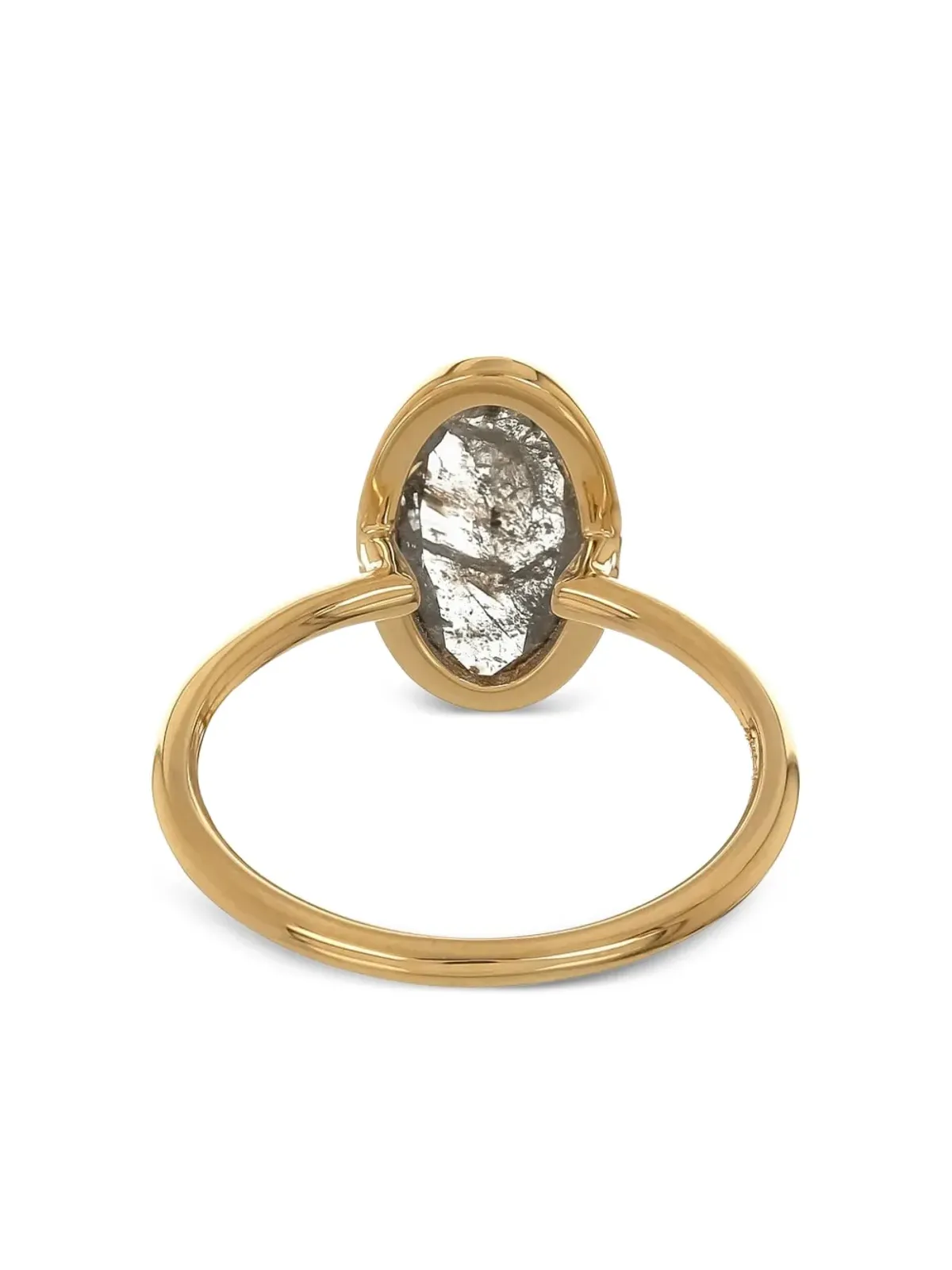 NIMO WITH LOVE 18K gold diamond Skinny ring - 画像3
