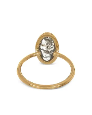 NIMO WITH LOVE 18K gold diamond Skinny ring - サムネイル3