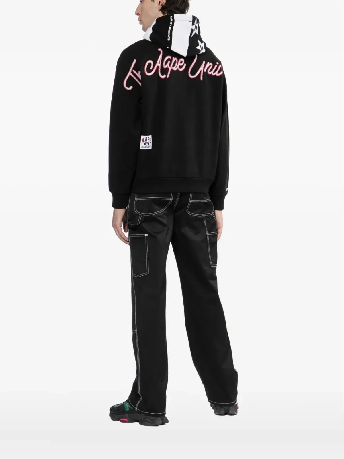 AAPE BY *A BATHING APE Moonfaceボンバージャケット - 画像4