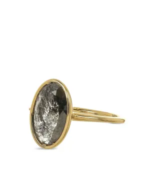 NIMO WITH LOVE 18K イエローゴールド スキニー ダイヤモンドリング - サムネイル3
